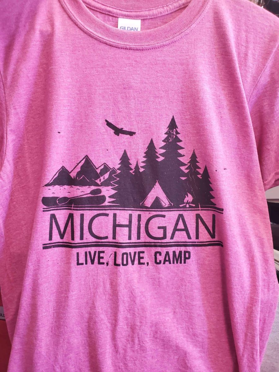 Michigan Live Love Camp T-Shirt