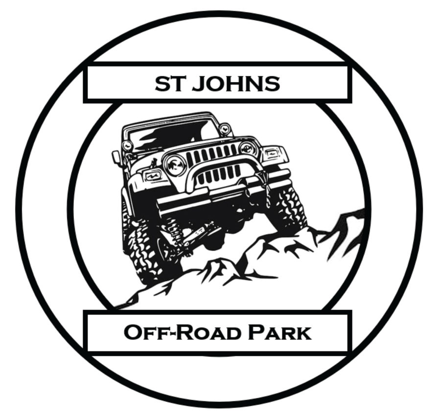 St Johns Off Road Park Ciricle Logo T-Shirt